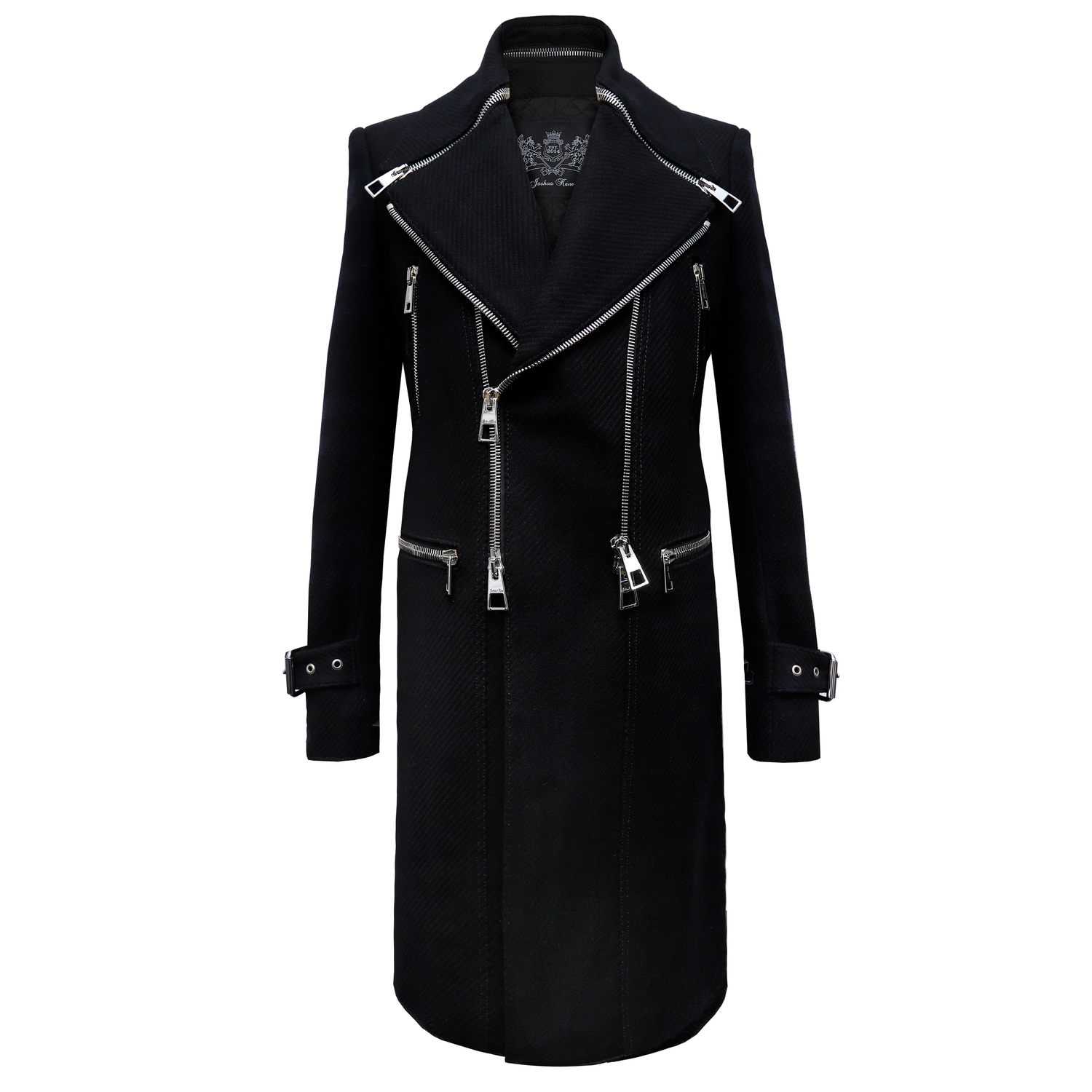 CLANE 23aw DOUBLE WOOL LONG COAT ブラック CLANE ロングコート CLANE - ダブルウール ロングコート